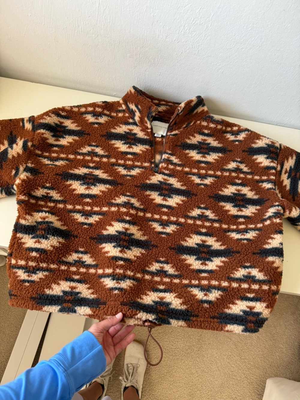 American eagle Aztec Sherpa jacket